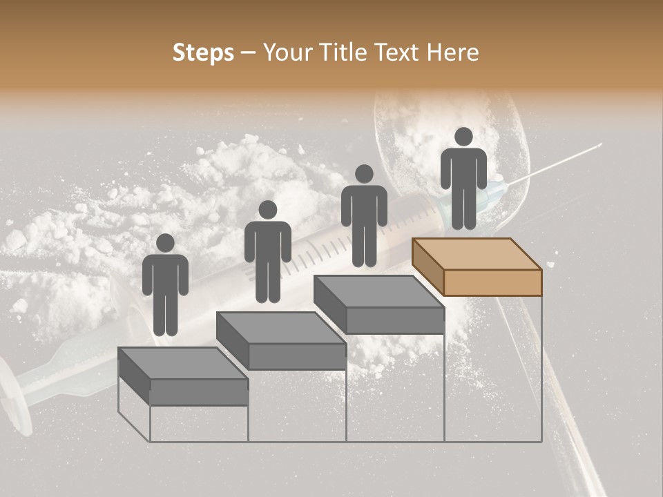 Dependence Cocaine Healthy PowerPoint Template