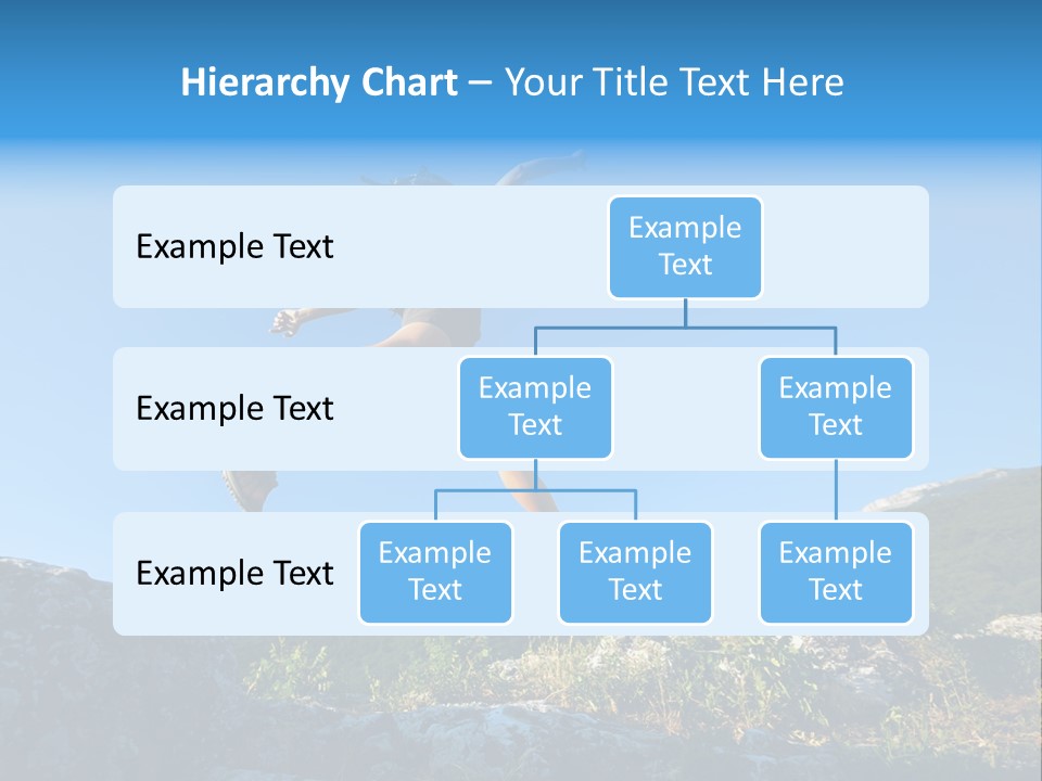 Tourist Peace Hill PowerPoint Template