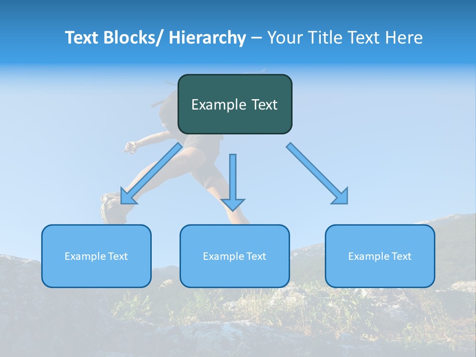 Tourist Peace Hill PowerPoint Template