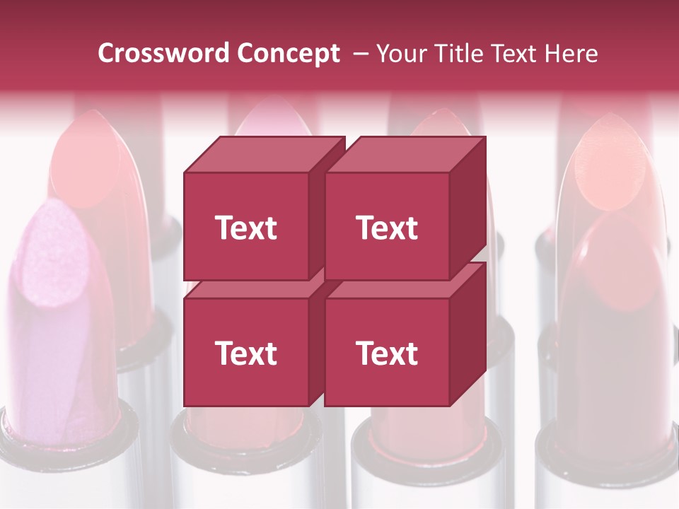 Open Red Beautiful PowerPoint Template
