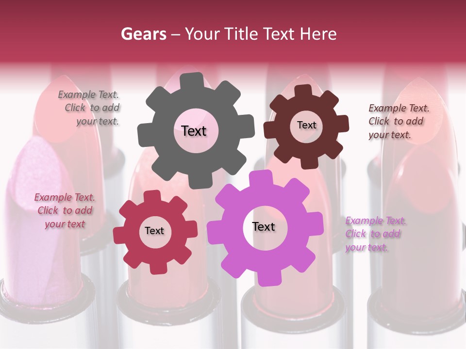 Open Red Beautiful PowerPoint Template