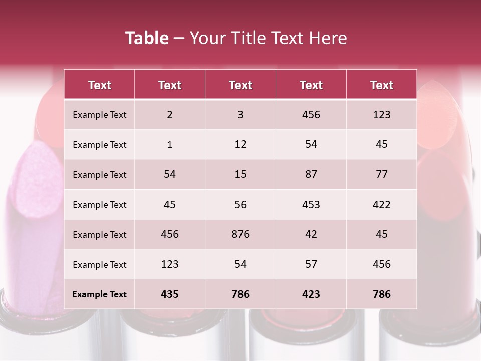 Open Red Beautiful PowerPoint Template