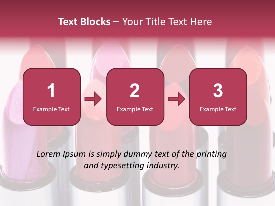 Open Red Beautiful PowerPoint Template