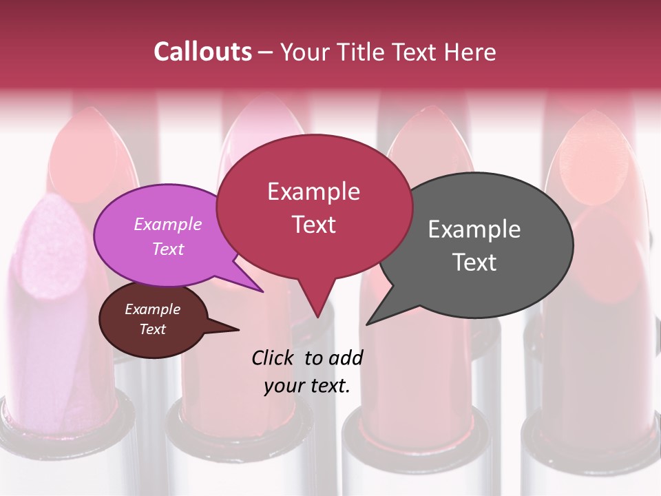 Open Red Beautiful PowerPoint Template