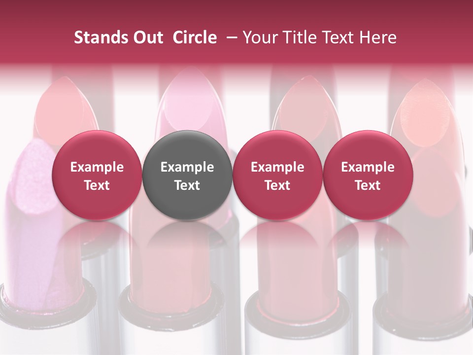 Open Red Beautiful PowerPoint Template