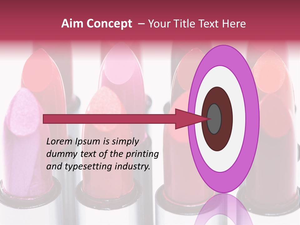 Open Red Beautiful PowerPoint Template