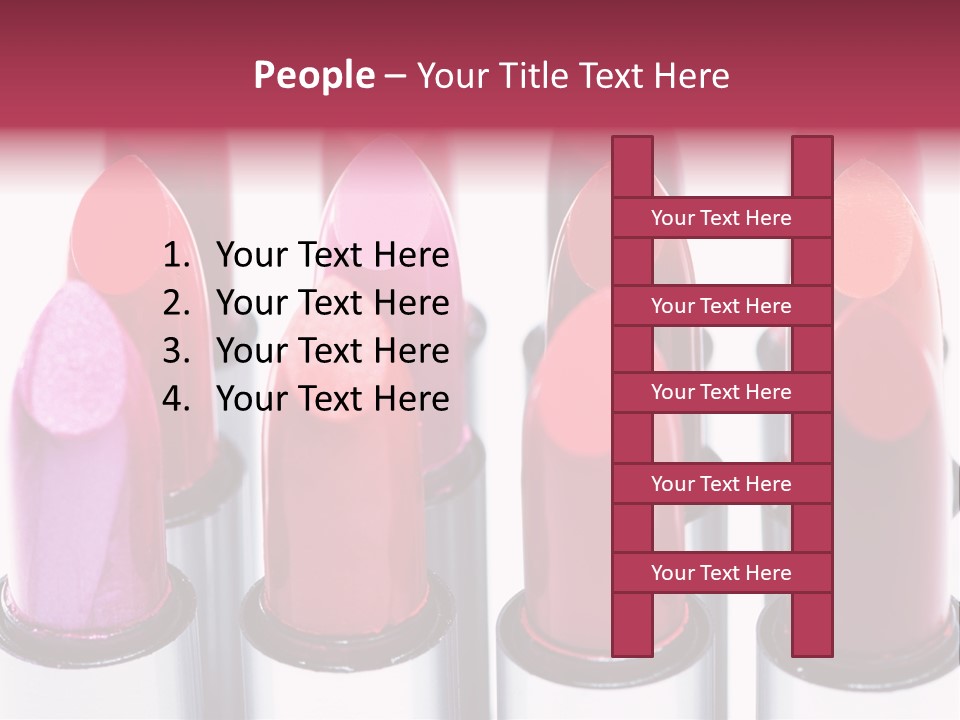 Open Red Beautiful PowerPoint Template