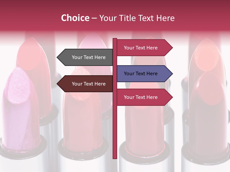 Open Red Beautiful PowerPoint Template