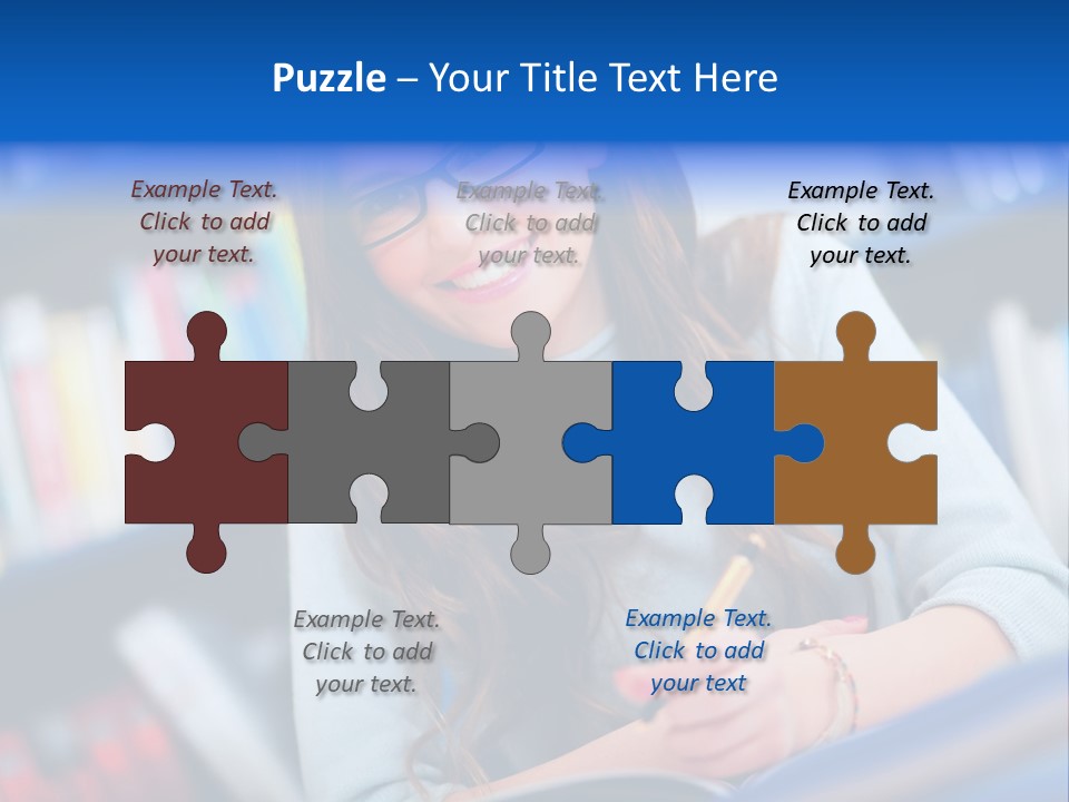 One Education Book PowerPoint Template