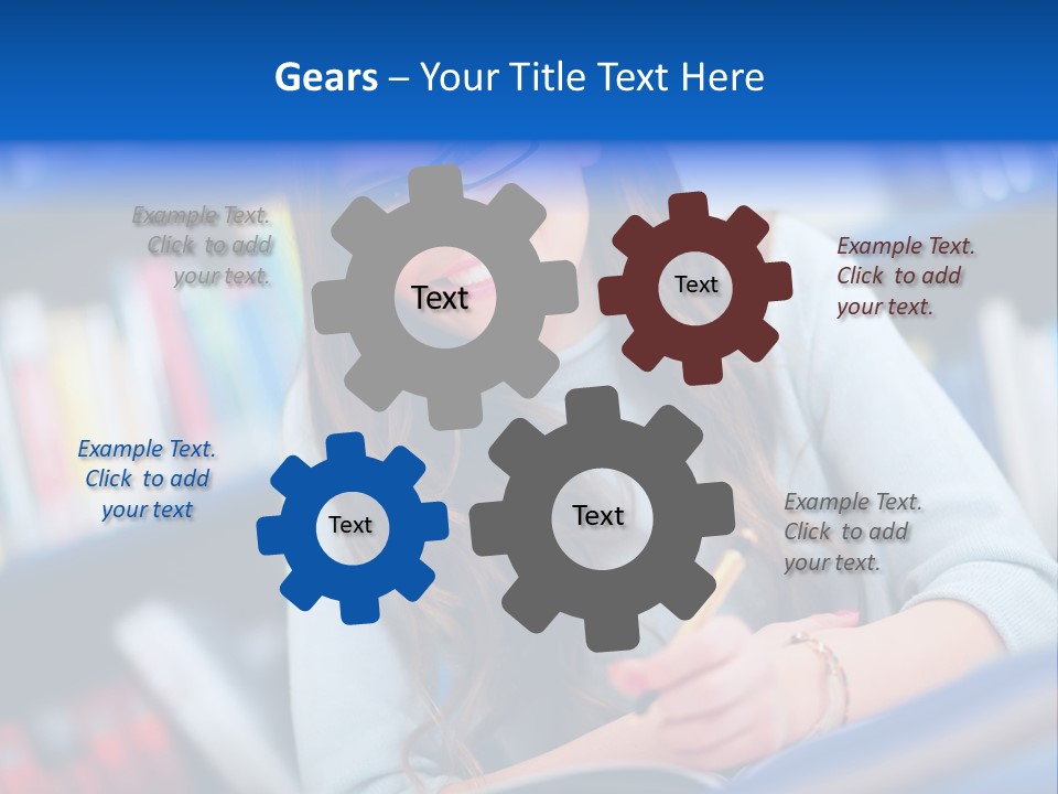 One Education Book PowerPoint Template