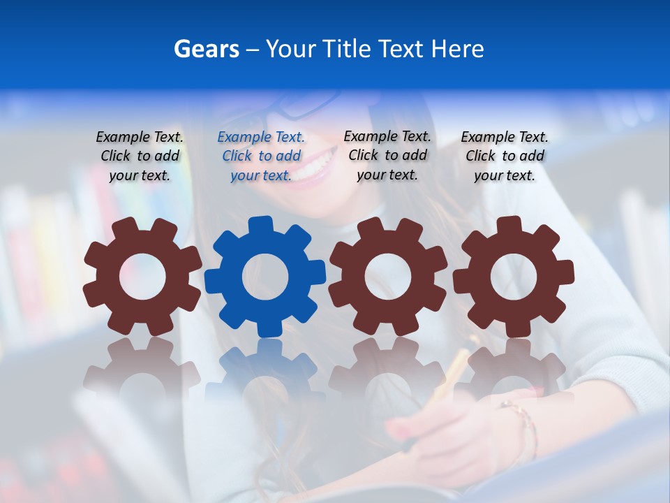 One Education Book PowerPoint Template