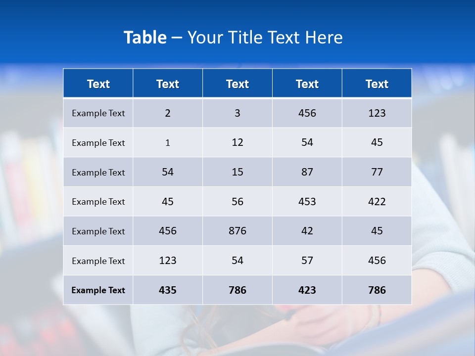 One Education Book PowerPoint Template