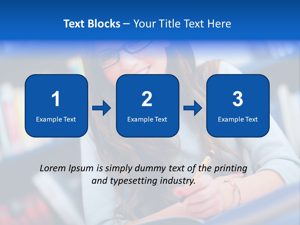 One Education Book PowerPoint Template