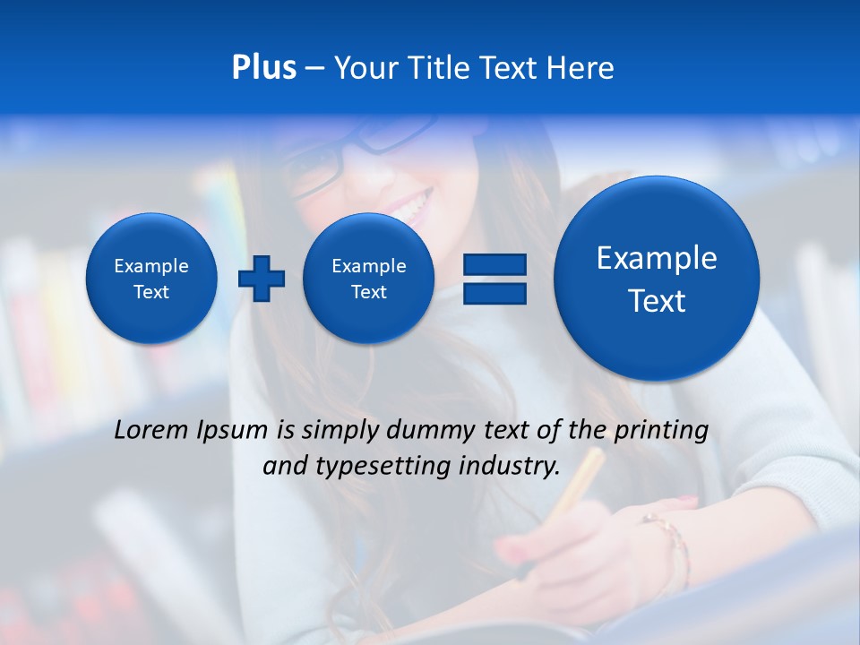 One Education Book PowerPoint Template
