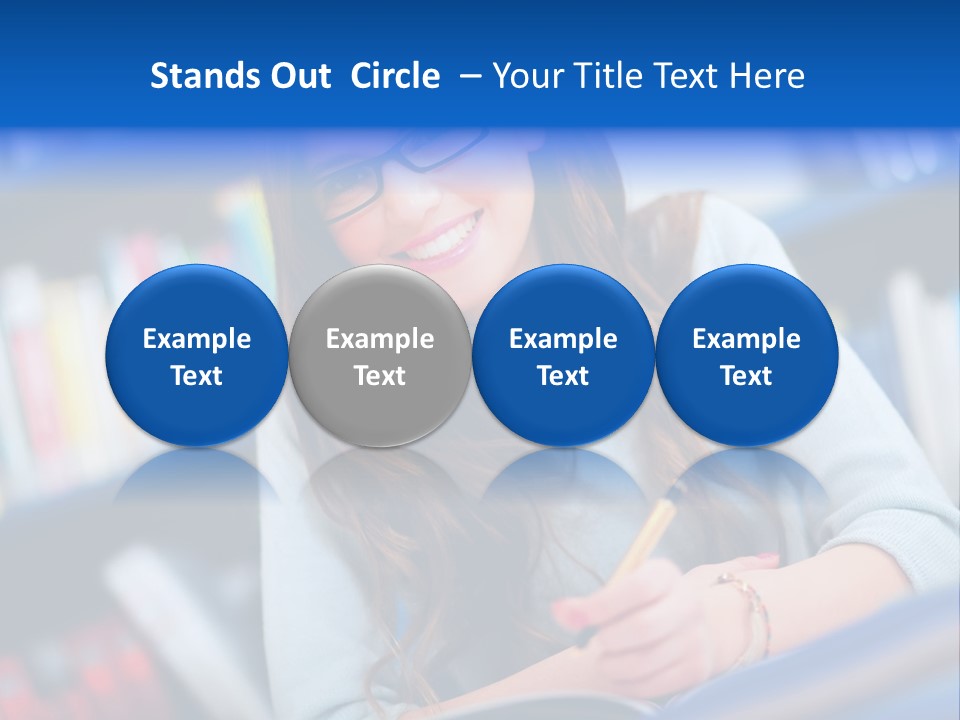 One Education Book PowerPoint Template