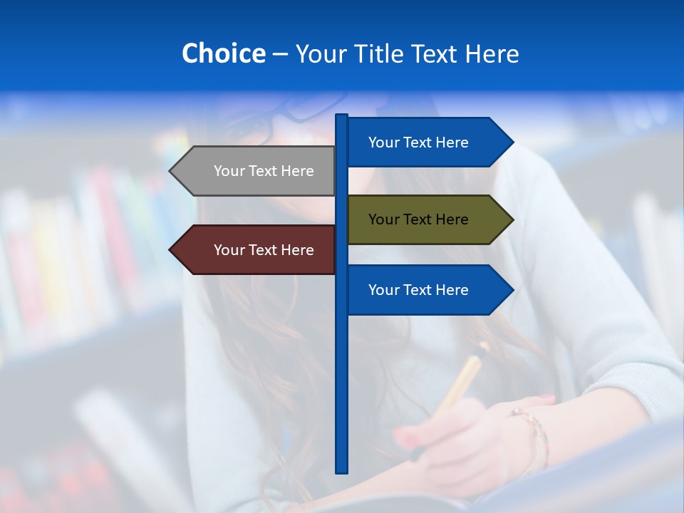 One Education Book PowerPoint Template
