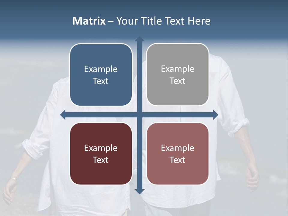 Barefoot Relaxation Retirement PowerPoint Template