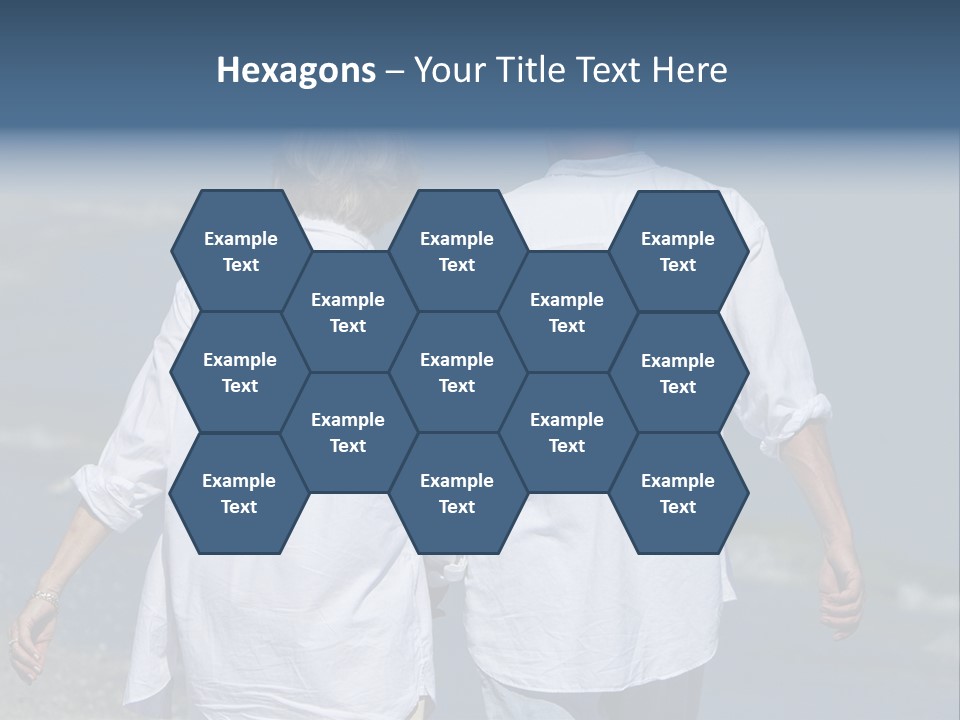 Barefoot Relaxation Retirement PowerPoint Template