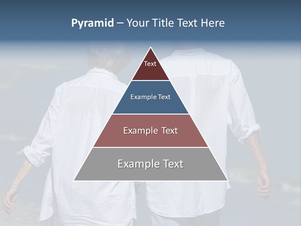 Barefoot Relaxation Retirement PowerPoint Template