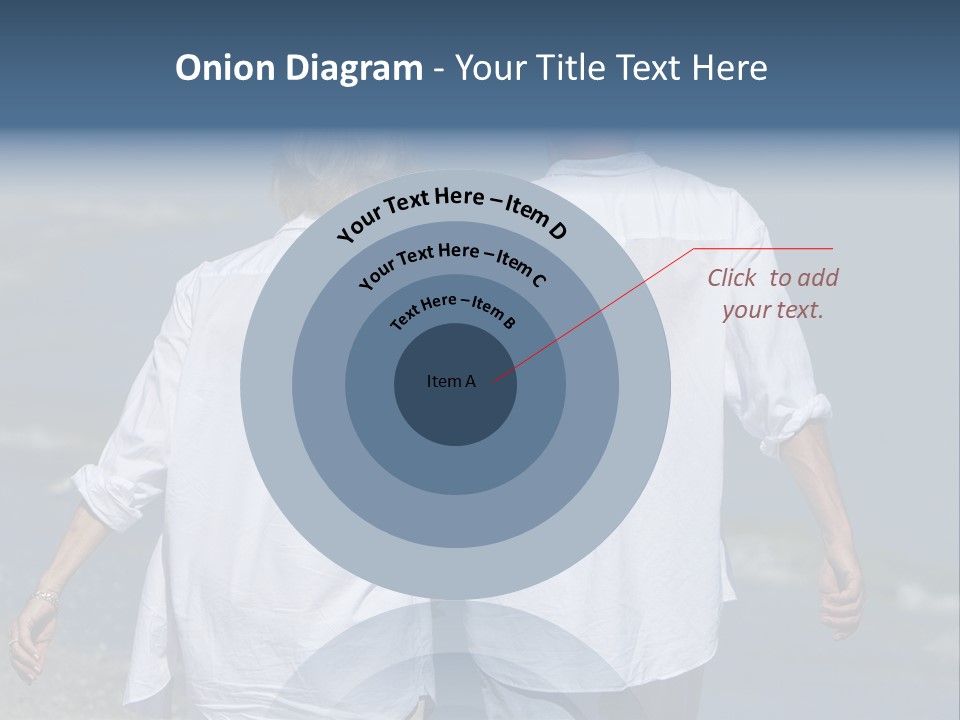 Barefoot Relaxation Retirement PowerPoint Template