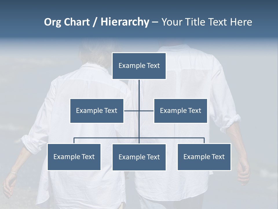 Barefoot Relaxation Retirement PowerPoint Template