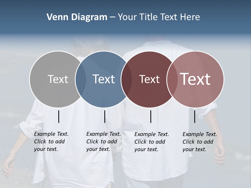 Barefoot Relaxation Retirement PowerPoint Template