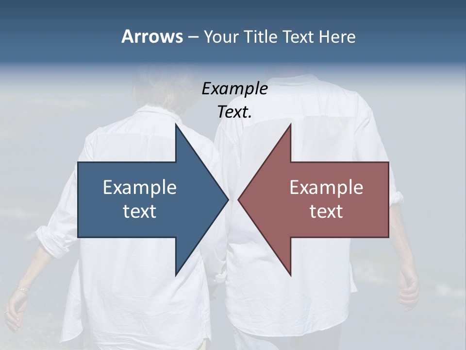 Barefoot Relaxation Retirement PowerPoint Template