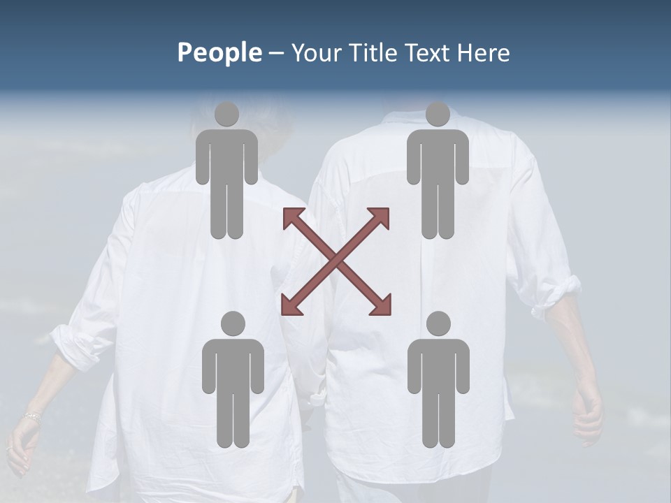 Barefoot Relaxation Retirement PowerPoint Template