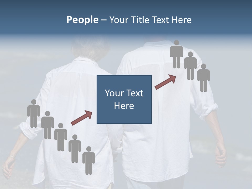 Barefoot Relaxation Retirement PowerPoint Template