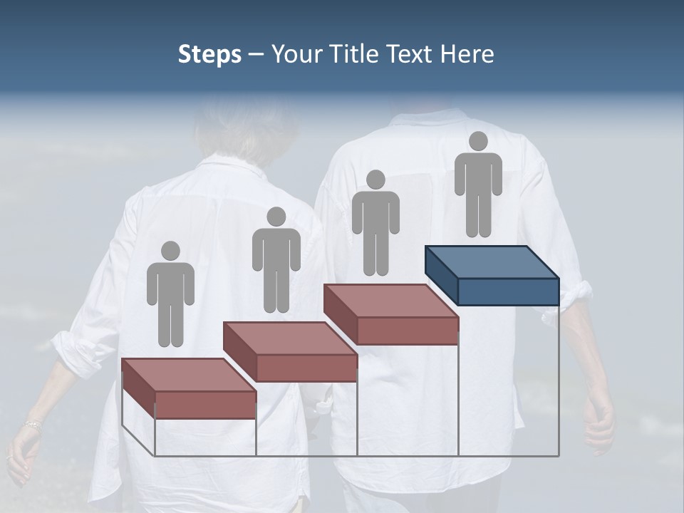 Barefoot Relaxation Retirement PowerPoint Template