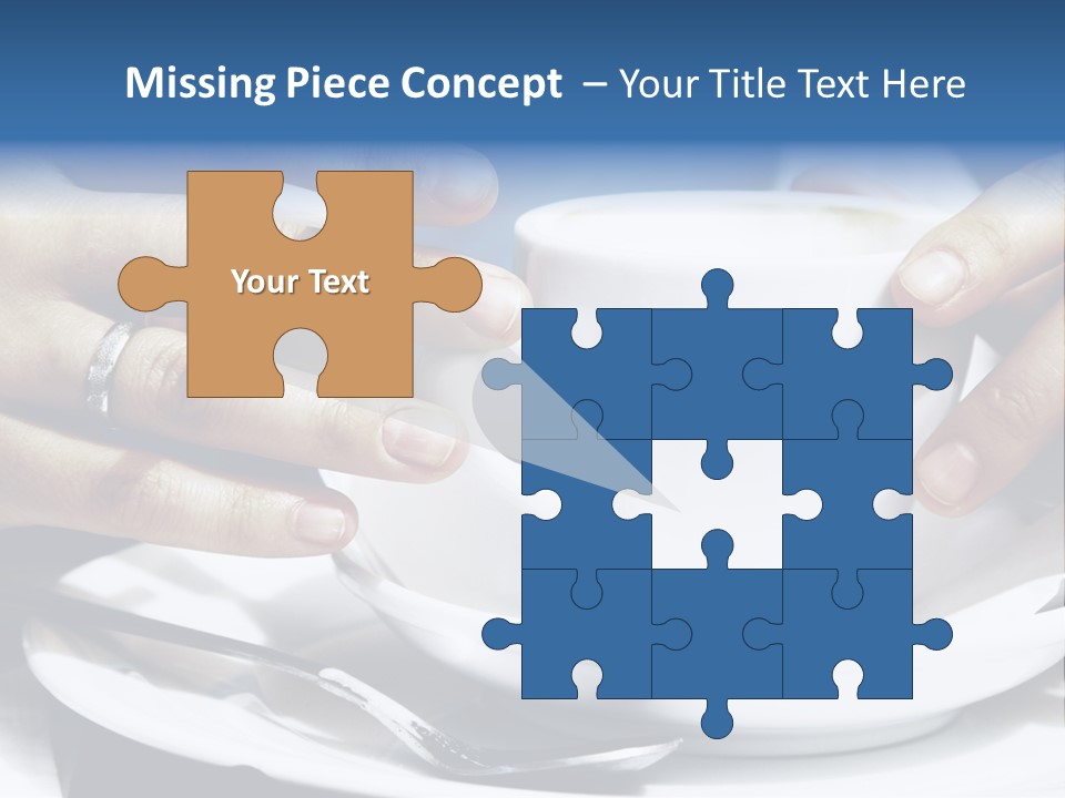 Sexy Outdoor Cappuccino PowerPoint Template