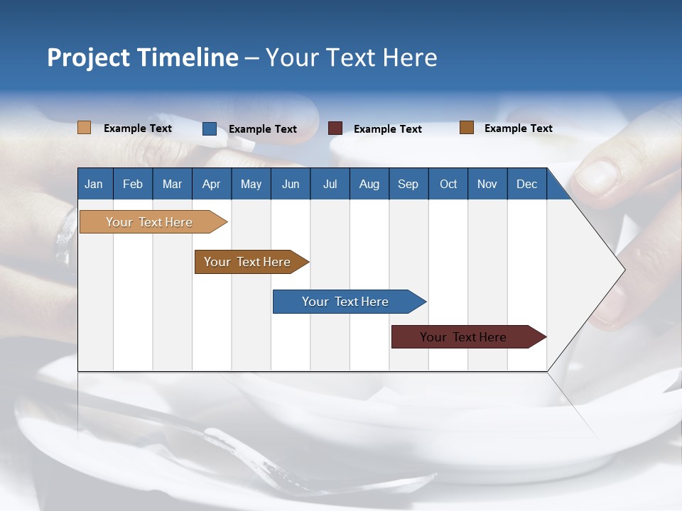 Sexy Outdoor Cappuccino PowerPoint Template