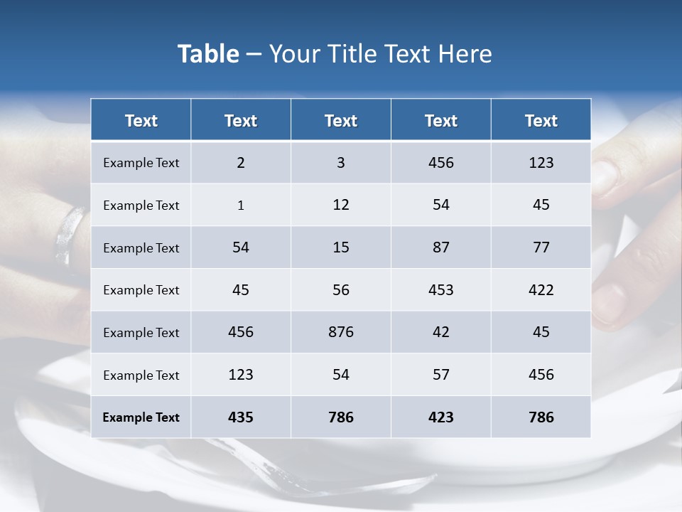 Sexy Outdoor Cappuccino PowerPoint Template