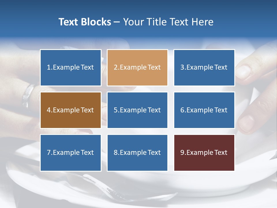 Sexy Outdoor Cappuccino PowerPoint Template