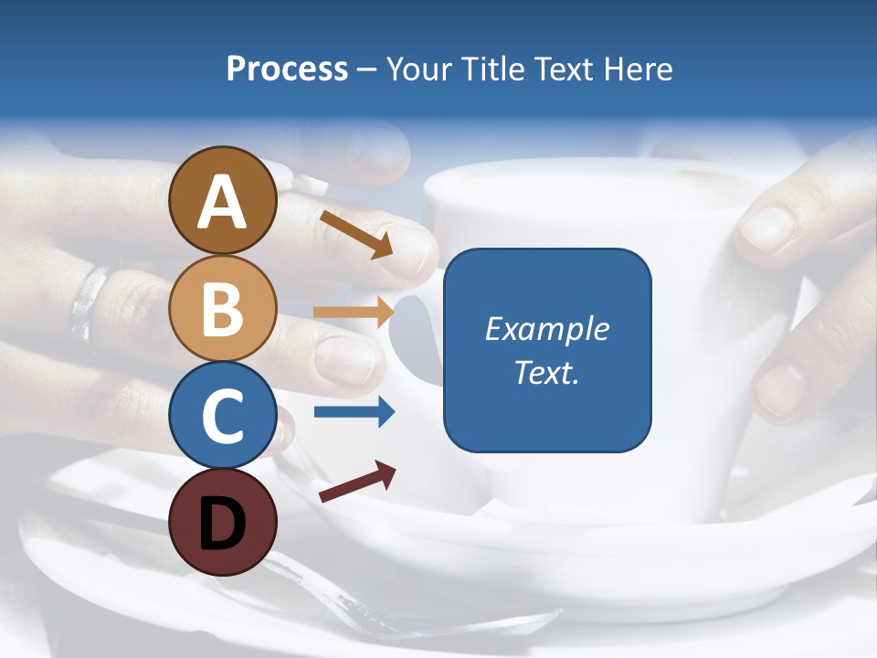 Sexy Outdoor Cappuccino PowerPoint Template