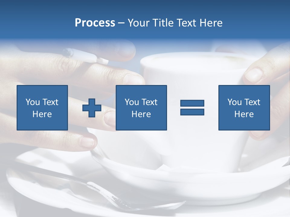 Sexy Outdoor Cappuccino PowerPoint Template
