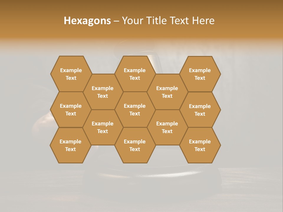 Jurisdiction Trial Wooden PowerPoint Template