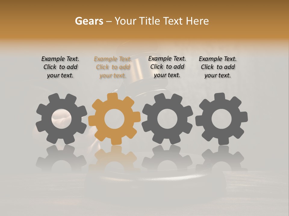 Jurisdiction Trial Wooden PowerPoint Template