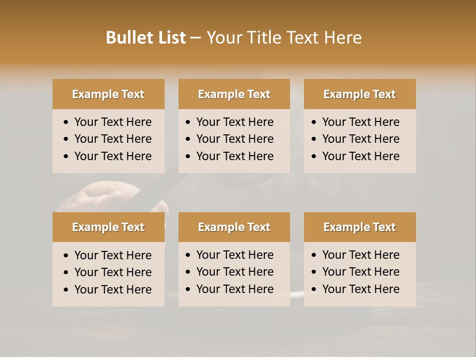 Jurisdiction Trial Wooden PowerPoint Template