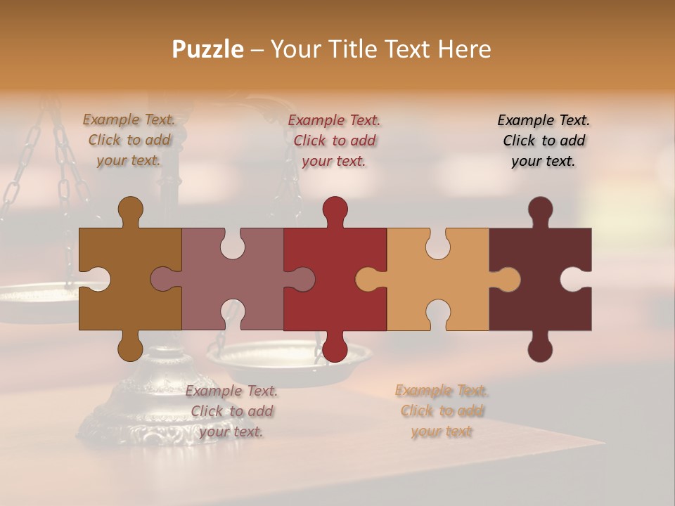 Litigation Concept Authority PowerPoint Template