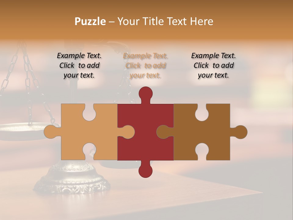 Litigation Concept Authority PowerPoint Template