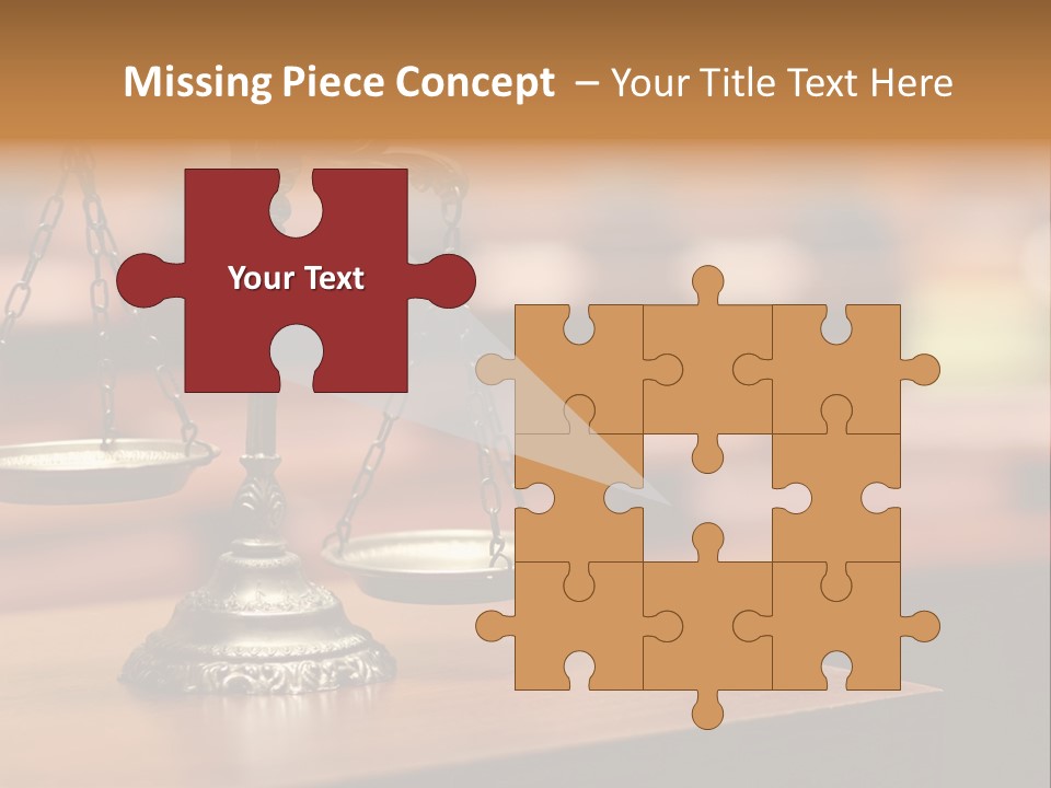 Litigation Concept Authority PowerPoint Template