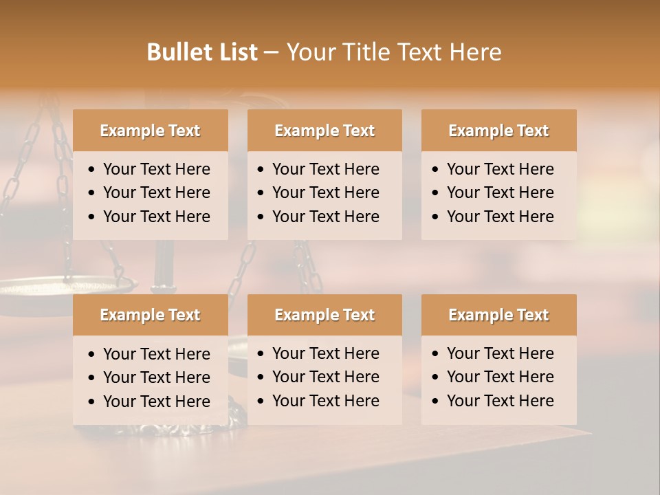 Litigation Concept Authority PowerPoint Template