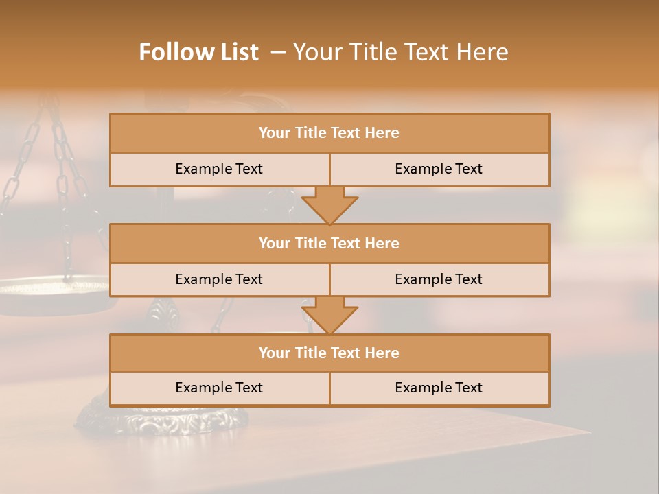 Litigation Concept Authority PowerPoint Template