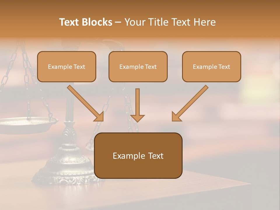 Litigation Concept Authority PowerPoint Template