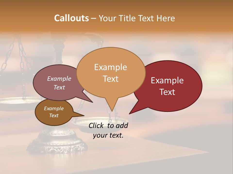 Litigation Concept Authority PowerPoint Template