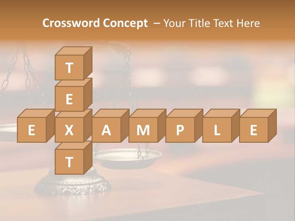 Litigation Concept Authority PowerPoint Template