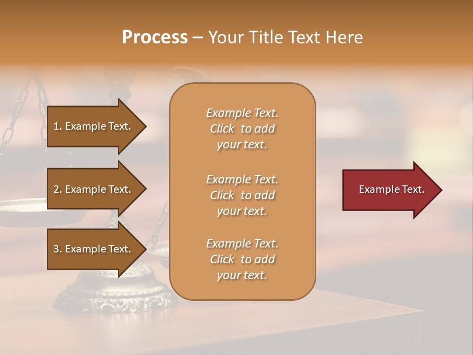 Litigation Concept Authority PowerPoint Template
