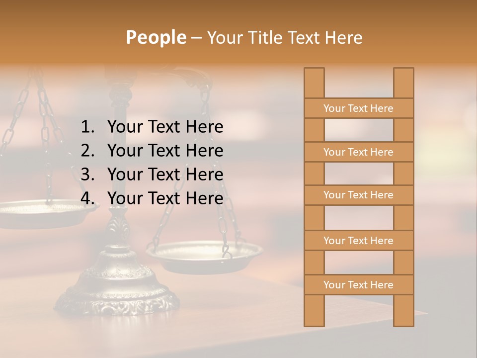 Litigation Concept Authority PowerPoint Template