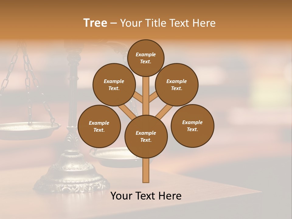 Litigation Concept Authority PowerPoint Template